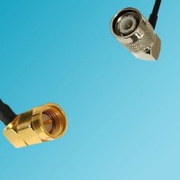 SMA Male Right Angle to TNC Male Right Angle RF Coaxial Cable