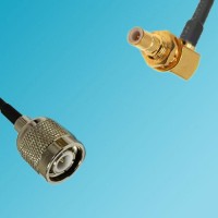 TNC Male to SMB Bulkhead Male Right Angle RF Cable
