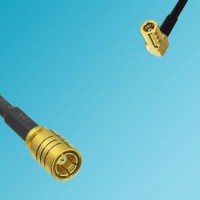 SMB Female to SMB Female Right Angle RF Coaxial Cable