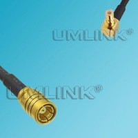 SMB Female to SMB Male Right Angle RF Coaxial Cable
