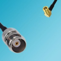 TNC Female to SMB Female Right Angle RF Cable