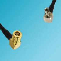 TS9 Male Right Angle to SMB Female Right Angle RF Cable