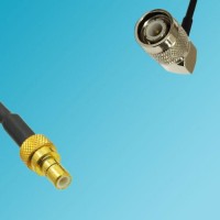 SMB Male to TNC Male Right Angle RF Coaxial Cable