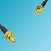 SMB Bulkhead Male to SMB Male RF Coaxial Cable