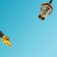 SMB Bulkhead Male to TNC Bulkhead Female RF Coaxial Cable