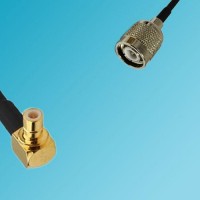 SMB Male Right Angle to TNC Male RF Coaxial Cable