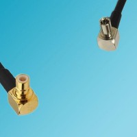 TS9 Male Right Angle to SMB Male Right Angle RF Cable