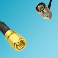 SMC Female to TNC Male Right Angle RF Coaxial Cable
