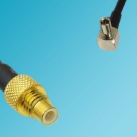 TS9 Male Right Angle to SMC Male RF Cable