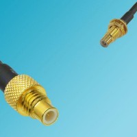 SMC Male to SMC Bulkhead Male RF Cable