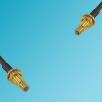 SMC Bulkhead Male to SMC Bulkhead Male RF Cable