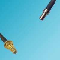SMC Bulkhead Male to TS9 Male RF Cable