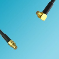 SMP Female to SMP Female Right Angle RF Coaxial Cable