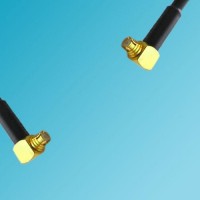 SMP Female Right Angle to SMP Female Right Angle RF Coaxial Cable