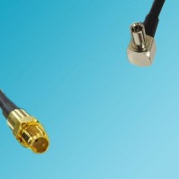 SSMA Female to TS9 Male Right Angle RF Cable