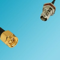 SSMA Male to TNC Bulkhead Female RF Coaxial Cable