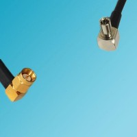 TS9 Male Right Angle to SSMA Male Right Angle RF Cable