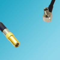 TS9 Male Right Angle to SSMB Female RF Cable