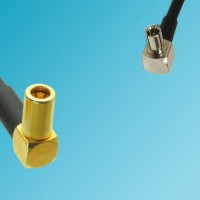 TS9 Male Right Angle to SSMB Female Right Angle RF Cable