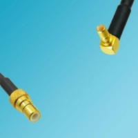 SSMB Male to SSMB Male Right Angle RF Coaxial Cable