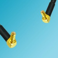 SSMB Male Right Angle to SSMB Male Right Angle RF Coaxial Cable