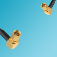 SSMC Female Right Angle to SSMC Female Right Angle RF Coaxial Cable