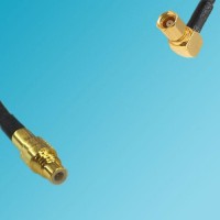 SSMC Male to SSMC Female Right Angle RF Cable
