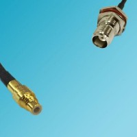 SSMC Male to TNC Bulkhead Female RF Cable