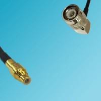 SSMC Male to TNC Male Right Angle RF Cable