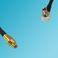 SSMC Male to TS9 Male Right Angle RF Cable
