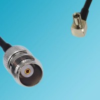 TNC Female to TS9 Male Right Angle RF Cable
