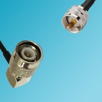 UHF Male to TNC Male Right Angle RF Cable