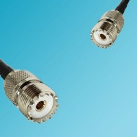 UHF Female to UHF Female RF Cable