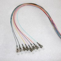 8 Strand FC/PC Color Coded Pigtails 50/125 OM4 Multimode