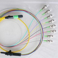 8 Fiber MTP/APC FC/APC 9/125 OS2 Singlemode Fanout Patch Cable
