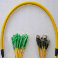12 Fiber FC/UPC LC/APC 9/125 OS2 Singlemode Patch Cable