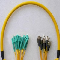 12 Fiber FC/UPC LC/UPC 9/125 OS2 Singlemode Patch Cable