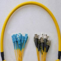 12 Fiber FC/UPC SC/UPC 9/125 OS2 Singlemode Patch Cable