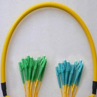 12 Fiber LC/APC LC/UPC 9/125 OS2 Singlemode Patch Cable