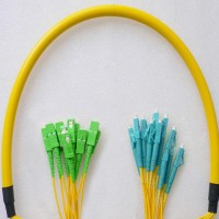 12 Fiber LC/UPC SC/APC 9/125 OS2 Singlemode Patch Cable