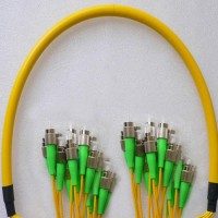 24 Fiber FC/APC FC/APC 9/125 OS2 Singlemode Patch Cable