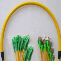 24 Fiber FC/APC LC/APC 9/125 OS2 Singlemode Patch Cable