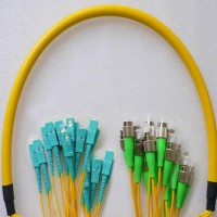 24 Fiber FC/APC SC/UPC 9/125 OS2 Singlemode Patch Cable
