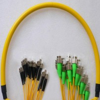 24 Fiber FC/APC ST/UPC 9/125 OS2 Singlemode Patch Cable