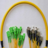 24 Fiber FC/UPC SC/APC 9/125 OS2 Singlemode Patch Cable