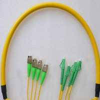 4 Fiber FC/APC LC/APC 9/125 OS2 Singlemode Patch Cable