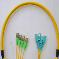 4 Fiber FC/APC SC/UPC 9/125 OS2 Singlemode Patch Cable