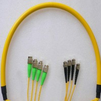 4 Fiber FC/APC ST/UPC 9/125 OS2 Singlemode Patch Cable