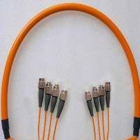 4 Fiber FC/PC FC/PC 50/125 OM2 Multimode Patch Cable