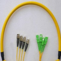 4 Fiber FC/UPC SC/APC 9/125 OS2 Singlemode Patch Cable